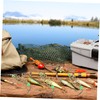 SUPVOX 36 PCS Luminous Fishing Bait Trap Cage Carbon Steel