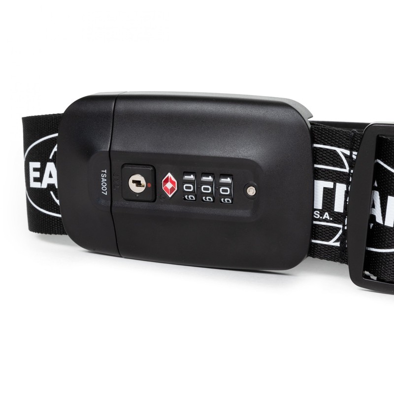 Eastpak Lockbelt Luggage Straps – Black, Black, N / A