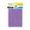 Barrilito Molde Flexible de Silicón Letras Antiadherente MSL8810