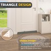 HIZH Upgraded Heavy Duty Draft Excluder for Doors,35.4''Extra Thick Wedge