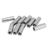10Pcs Coupling Nut Female Thread Round Rod Connector 304 Stainless