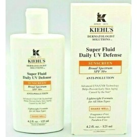 Kiehl's Super Fluid Daily UV Defense SPF 50+  Choose Your Size NIB - 1.7 oz