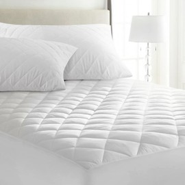 Yorkshire Bedding Single Mattress Protector 30 Cm Extra Deep Anti Allergy Microfiber Quilted Fitted Mattress Cover (90 x 190 Cm)
