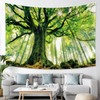Nature Forest Thick Tree Wall Tapestry Large 3D Print Wall