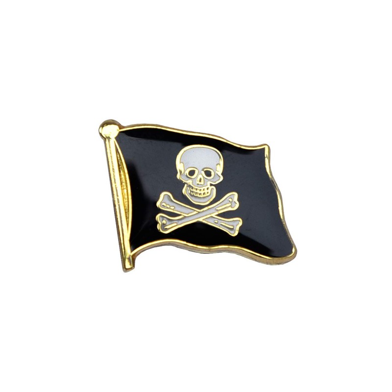 MADSea Elbsegler Premium Cloth with Flag Pin Pirate Jolly Roger