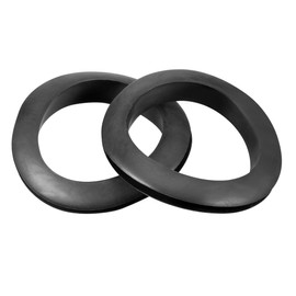 sourcing map Pack of 5 Wire Protection Oil Resistant Rubber Grommets Black 50 mm Mounting Diameter DE