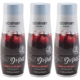 SodaStream Diet Dr Pete, 440ml 3 Pack, 14.8 Fl Oz