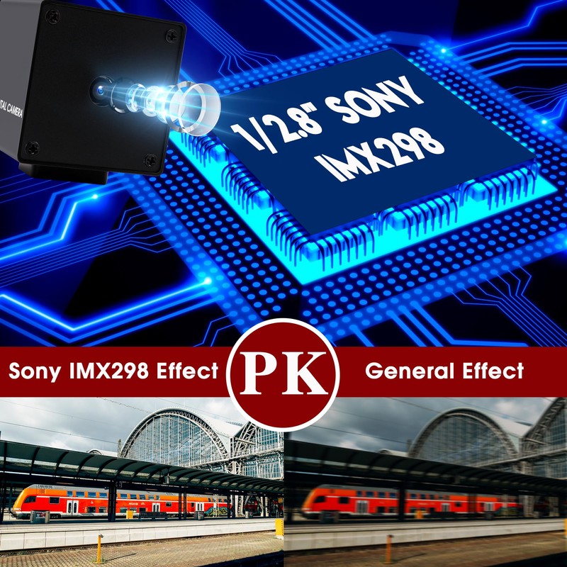 ELP 16MP USB Camera Auto Focus 68 Degree No Distortion