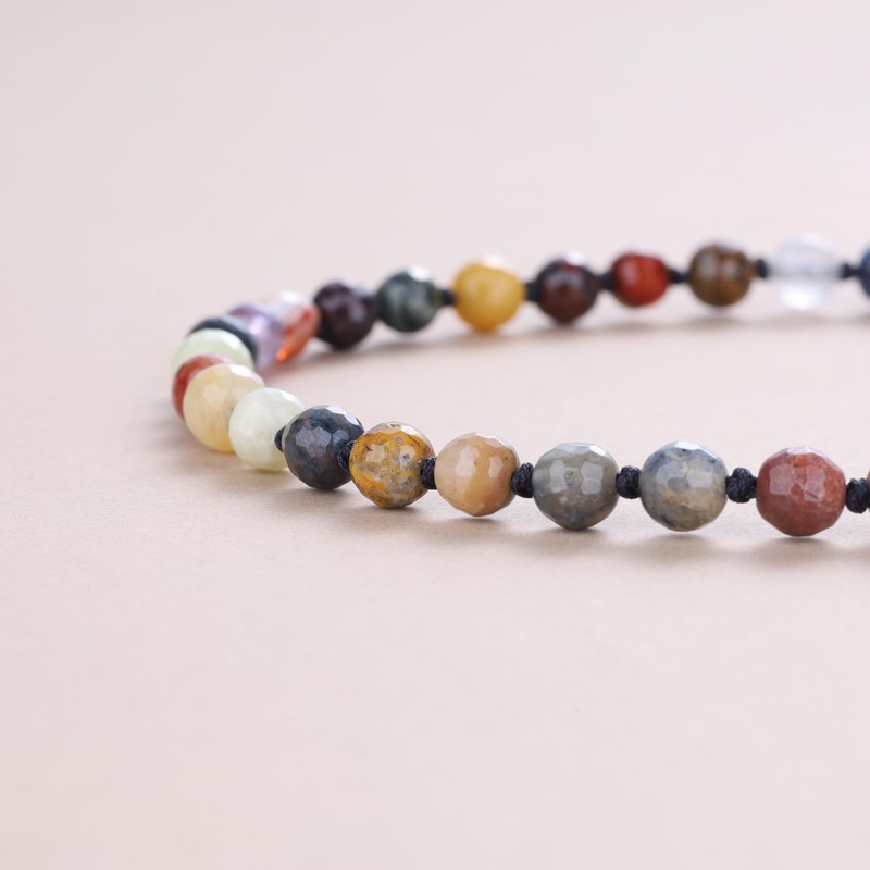 COAI 108 Mala Necklaces with Charms, Gemstone, Gemstones