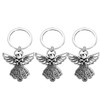 BNQL Guardian Angel Keychains 4 PCS Angel Charm Keychain Key