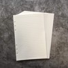 Refill Paper/Loose Sheets for 8.5 Inch A5 6-Hole Cover Round