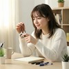 深海くろべこ キーボードフィジェットトイ フィジェットクリッカー 可愛い ボタンクリッカー ストレス解消グッズ キーホルダー 無限プチプチ 手遊び 落ち着く