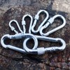 Phego Carabiner Hooks Pack of 10 Carabiner Hooks with Screw
