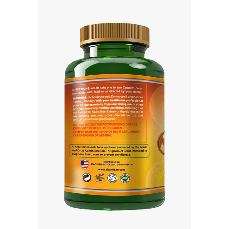 VITAMISAN Liposomal Vitamin C - 100 Capsules - High Absorption
