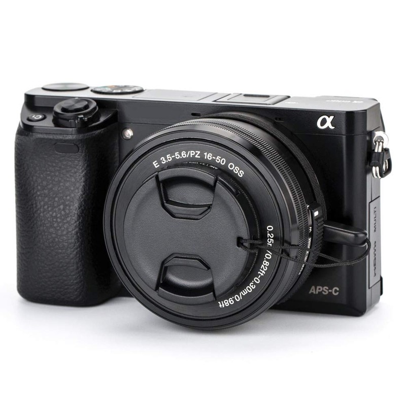 2-Pack 40.5mm Front Lens Cap Cover with Deluxe Cap Keeper