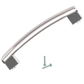 WB15X26821 Door Handle Replacement Compatible with GE Microwave Oven JVM6175SK2SS JVM7195SK3SS JVM6175SK1SS JVM6175EK2ES JVM7195SK1SS, 4464467 AP6024408 PS11736302 EAP11736302