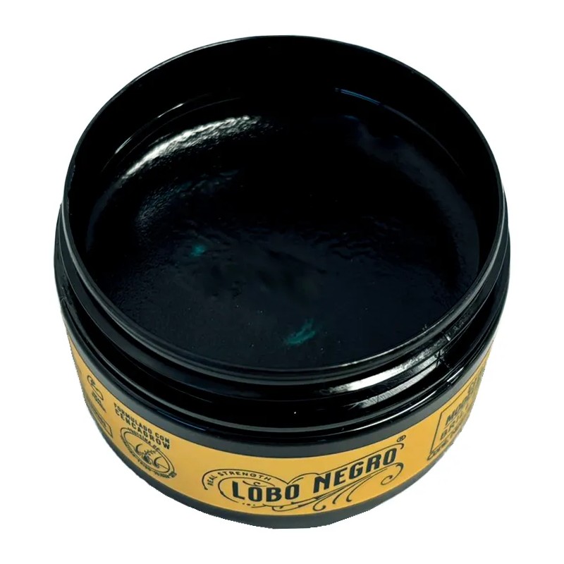 Cera Efecto Brillante Cabello, Barba Y Bigote 85g Lobo Negro