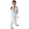 KWON Junior Judo Children's Martial Arts Uniform, white, 120