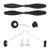 RC Airplane Replacement Parts Fairing Paddle Blade Landing Gear Set