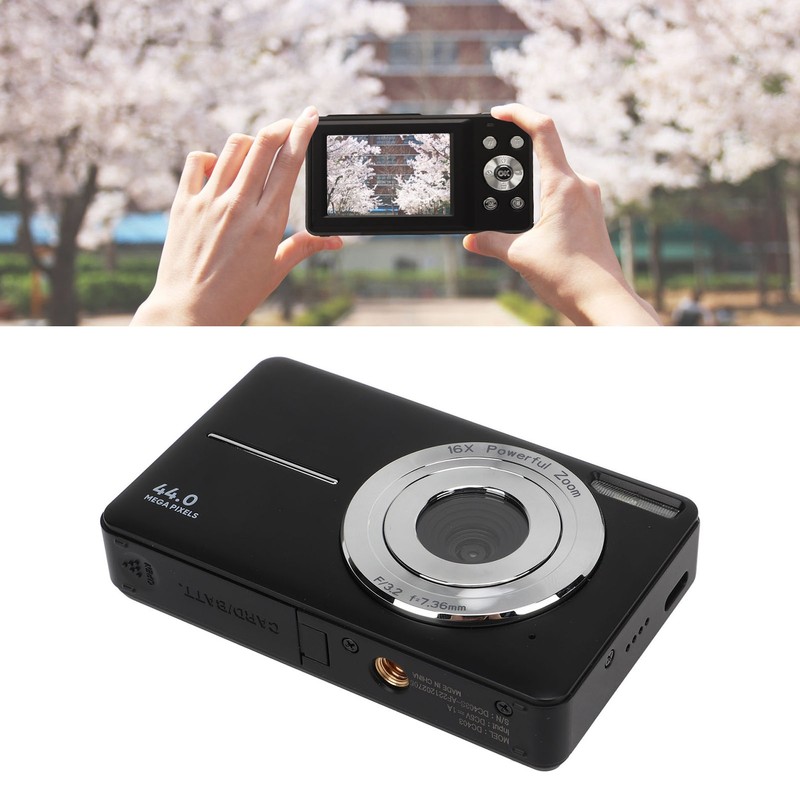 Digital Camera HD 1080P 44M 16X Zoom Autofocus 2.4 Inch