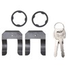 2 Set Door Lock Cylinder 5070001 Anti Theft with Keys