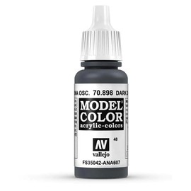 Vallejo Dark Sea Blue Model Color Paint, 17ml