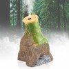 Reptile Humidifier Fogger, Bamboo Trunk Humidifier with Top Mist Outlet,