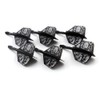 CUESOUL 6 Pieces ROST Integrated Dart Shaft and Flights,with exclusive