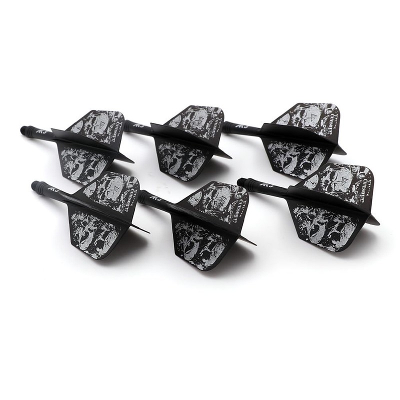 CUESOUL 6 Pieces ROST Integrated Dart Shaft and Flights,with exclusive