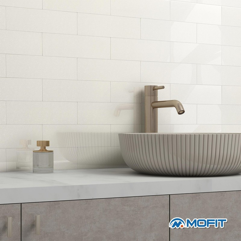 M MOFIT Kitchen Wall Panel DIY Wall Tile Sheet Waterproof