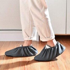 3 Pairs Reusable Overshoes,Non-Slip Washable Shoe Covers for Household Thickened Dustproof Indoor Boot Covers