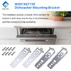 4pcs WD01X27759 Mounting Bracket, Dishwasher Replacement Parts Compatible with GE