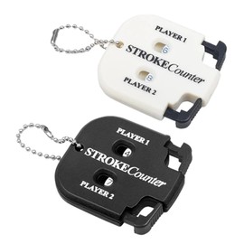 EYVRPAU Set of 2 golf counters, golf score counter, stroke counter, counter clicker, golf result counter, golf result indicator, hand counter counter, golf accessories