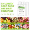 HytusCooking [6 Pack] Vacuum Sealer Bags Rolls, 3 Rolls 11"