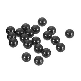 sourcing map 6mm Ceramic Bearing Balls, 20 Pcs Si3N4 Silicon Nitride Ball G10 Precision Balls for Aerospace Automotive Robotics, Black