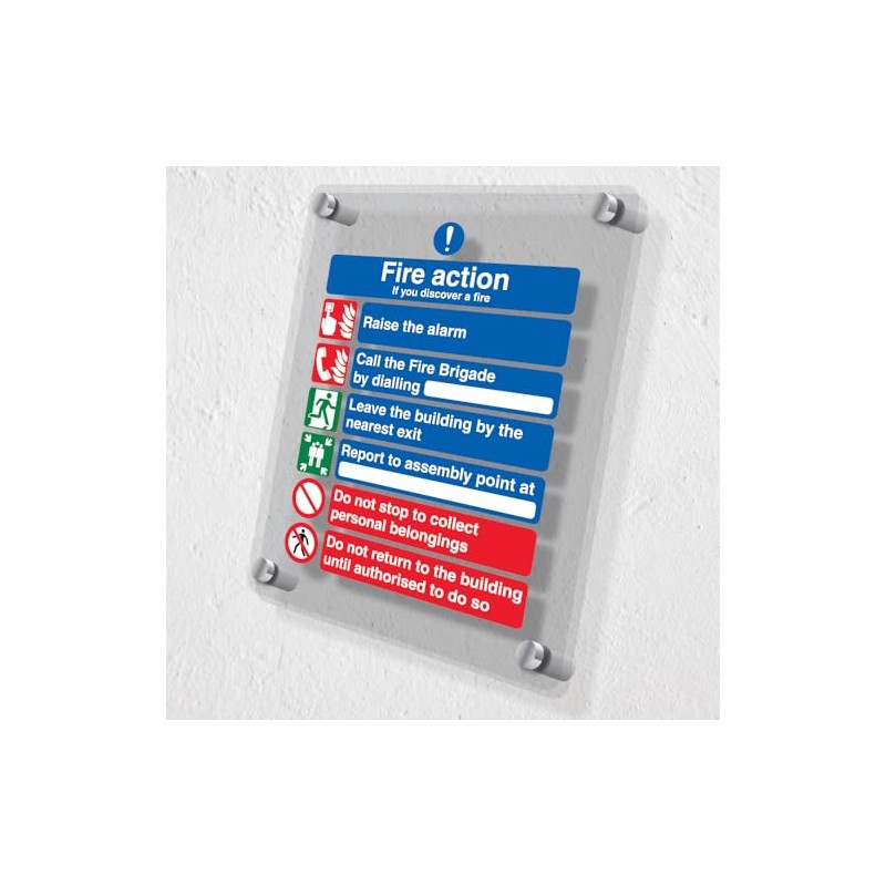 V Safety 6 Point Fire Action - If You Discover