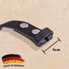 shenky Interchangeable belt without buckle, press studs, 4 cm width,