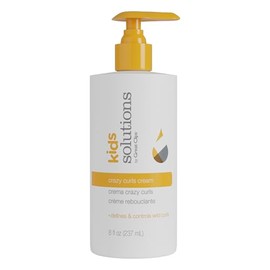 GREAT CLIPS Solutions Kids Crazy Curls Cream, 8 onzas  Define rizos y suaviza el cabello encrespado  Recomendado para nios de 4 a 10 aos              