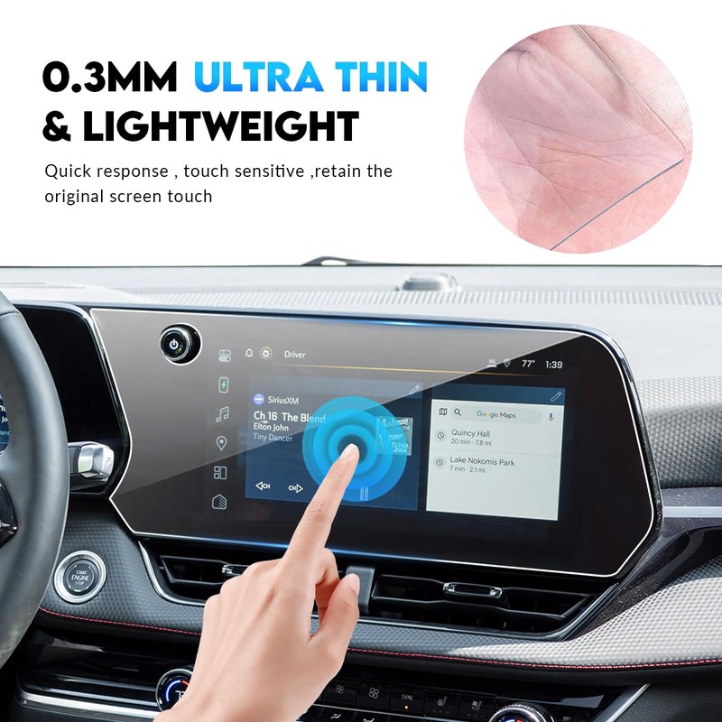 INTGET 11.3-INCH Screen Protector for 2025 2026 Chevy Equinox Accessories