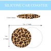 Leopard Steering Wheel Cover Anti-Slip and Practical 14.5-15 Inch Universal