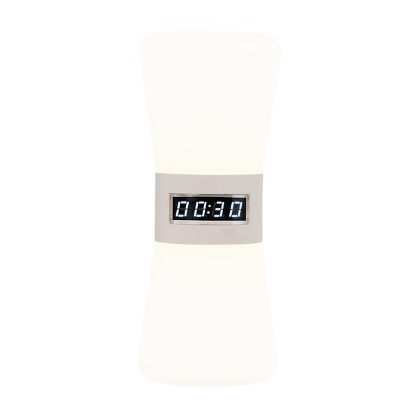 Electronic Hourglass LED Timer, Visual Countdown Clock with Flowing Light,