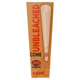 Job Virgin Unbleached Cones Ultra Thin Cones - King Size (3 Pack)