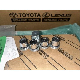 Toyota 2016-2022 Lexus  RX350 Series / 2015-2021 NX  Series Wheel Lock Set , New