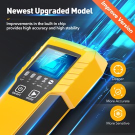 Stud Finder Wall Scanner Detector - 5 in 1 Electronic Wall Wood Metal Stud Locator Edge Center Sensor Beam for Live AC Wire Pipe Metal Lumber Joist Drywall Framing Detection