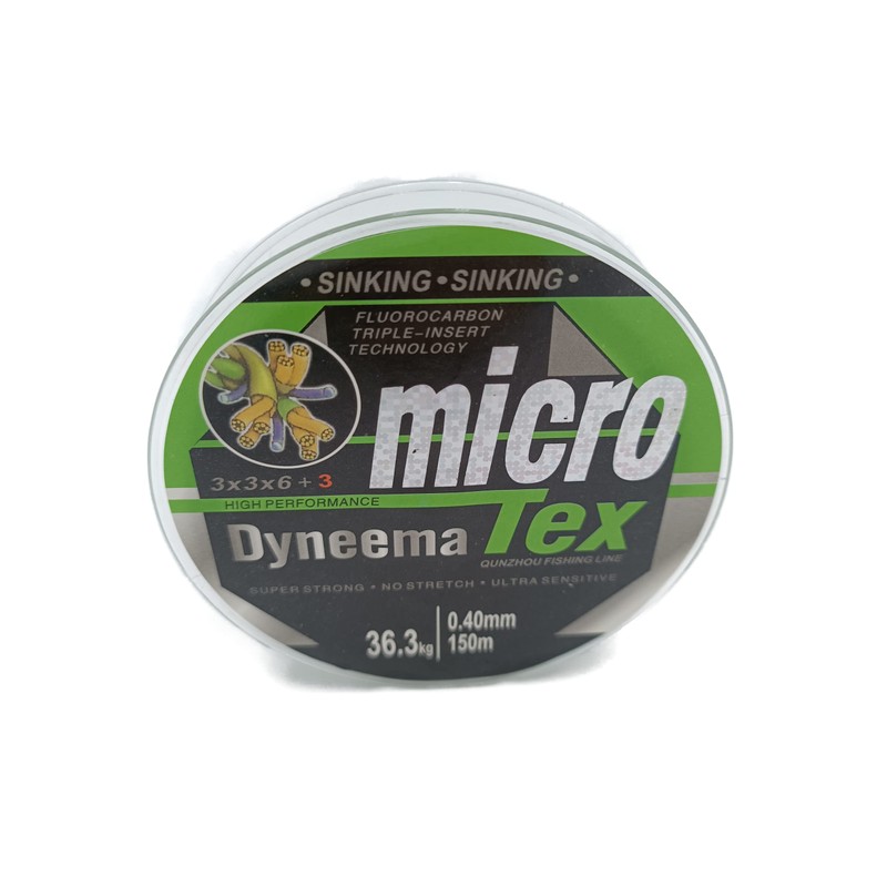 Dyneema Micro Tex Braided 150 m 0.35 mm