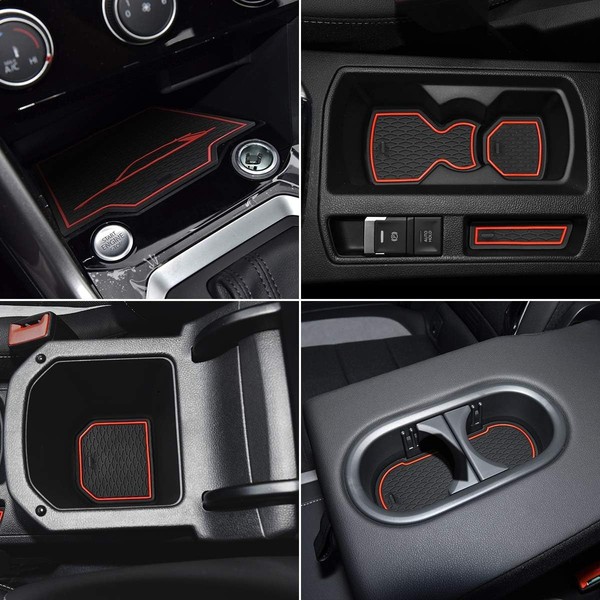 LITTOU KOLOME 13 Pieces Anti-Dust Non-Slip Inner Door, Cup, Arm