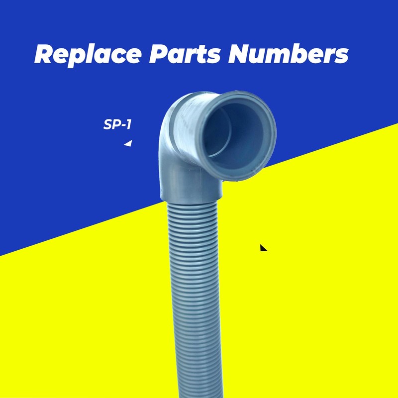 Dishwasher Drain Hose for Midea, 13.2 x 1.1 x 2.8