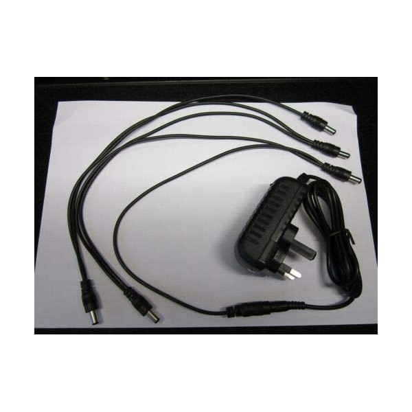 Replacement for 9V AC-DC Switching Adapter + 5 Way Chain