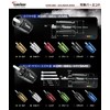 Kaedear KDR-BE1-YM16-GR Handlebar End Weights for Motorcycles, Motorcycle Accessories, Variable