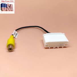 Unbranded Backup Camera RCA Harness Adapter For Chrysler Town & Country 2008-19 OEM Radio